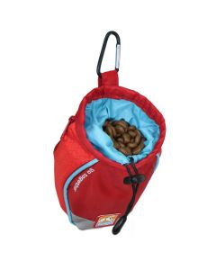 Kurgo Go Stuff-It Dog Treat Bag Red