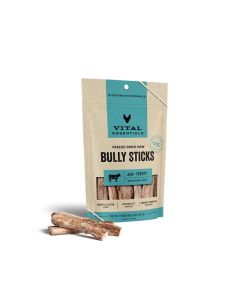 Vital Essentials Freeze-Dried Raw Bully Sticks Dog Treats 1.4 oz.
