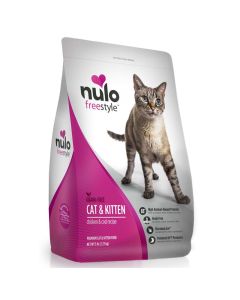 Nulo Freestyle Grain Free Chicken & Cod Recipe Cat & Kitten Food 5 lb