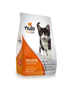 Nulo Freestyle Grain Free Turkey & Duck Recipe Cat & Kitten Food 5 lb