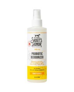 Skout's Honor Probiotic Honeysuckle Pet Deodorizer With Avacado Oil Spray 8 oz.