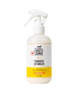 Skout's Honor Probiotics Honeysuckle Pet Detangler Spritzer With Avacado Oil 8 oz.