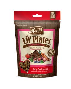 Merrick Lil’ Plates Bitty Beef Recipe Dog Treats 5 oz