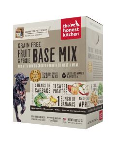 The Honest Kitchen Dehydrated Grain Free Fruit & Veggie Base Mix 7 lbs.