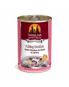 WERUVA Classic Dog Pecking Ducken with Chicken & Duck in Gravy Dog Food 14oz