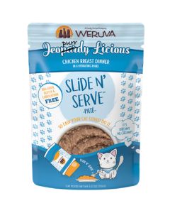 WERUVA Jeopurrdy Licious Chicken Breast Dinner Pate 2.8oz Pouch