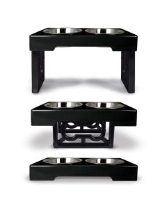 OurPets Barking Bistro Adjustable Feeder