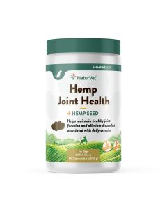 NaturVet Hemp Joint Health Soft Chews 60 ct.