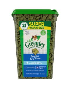 Feline Greenies Dental Treats Tempting Tuna 21 oz