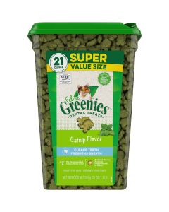 Feline Greenies Dental Treats Catnip 21 oz