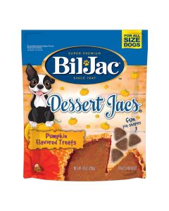 Bil-Jac Dessert Jacs Pumpkin Flavored Treats 10 oz.