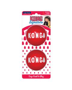 KONG Signature Ball Large 2 pk