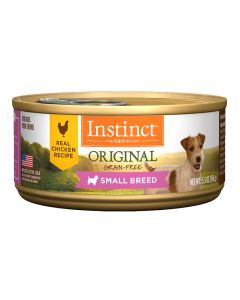Instinct Original Real Chicken Recipe Small Breed Can Food 5.5 oz