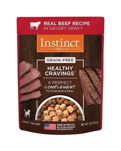 Instinct Healthy Cravings Real Beef & Gravy Pouch
