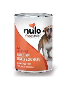 Nulo Freestyle Grain Free Adult Trim Turkey & Cod Recipe Dog Food 13 oz