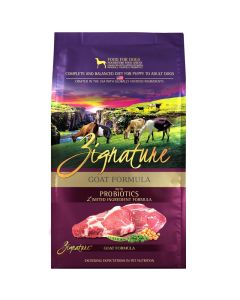 Zignature Goat Limited Ingredient Formula Dog Food 4 lbs.