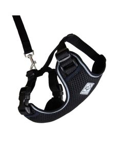 RC Pets Adventure Kitty Harness Black Medium