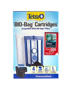 Tetra Stay Clean Bio Bag Large 4 Pack