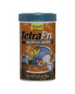 TetraPro Goldfsh Crisps Fish Food 3.04 oz.