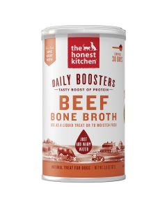 The Honest Kitchen Daily Boosters Beef Bone Broth for Dogs 3.6 oz