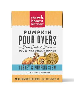 The Honest Kitchen Pumpkin Pour Overs Turkey & Pumpkin Stew 5.5 oz