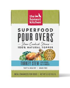 Honest Kitchen Superfood Pour Overs Turkey Stew 5.5 oz.