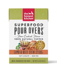 Honest Kitchen Superfood Pour Overs Lamb & Beef Stew 5.5 oz.