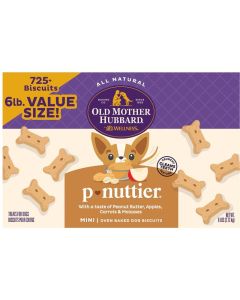 Old Mother Hubbard Dog Biscuits P-Nuttier Mini 6 lbs
