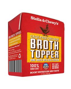 Stella & Chewy’s Broth Topper Bone Broth with Real Chicken 11oz.