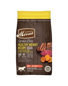 Merrick Grain Free Healthy Weight Recipe Dry Dog Food 22 lbs
