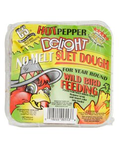 C&S Hot Pepper Delight No Melt Suet Dough 11.75 oz.