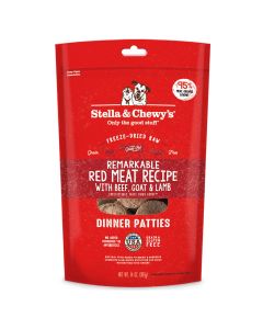 Stella & Chewy's Remarkable Red Meat Recipe Freeze Dried Raw Dinner Patties 14 oz.