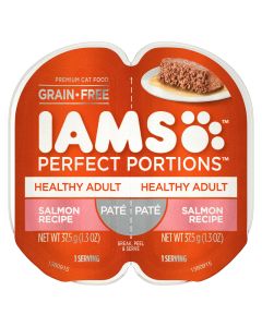 IAMS Perfect Portions Healthy Adult Pate Salmon Recipe