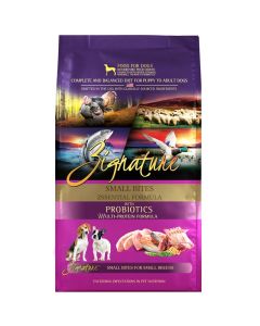 Zignature Zssential Small Bites for Small Breeds Multi-Protein Formula Dog Food 13.5 lbs