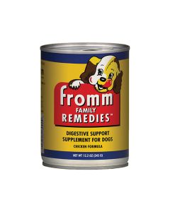 Fromm Family Remedies Digestive Support Supplement for Dogs Chicken Formula 12.2 oz.