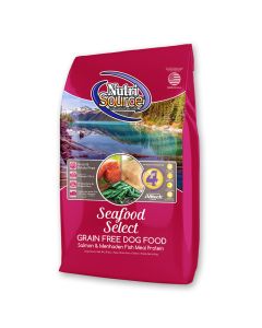 NutriSource Seafood Select Grain Free Dry Dog Food 26 lbs