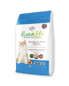 PureVita Grain Free Chicken & Peas Entr�e Cat Food 4 lbs