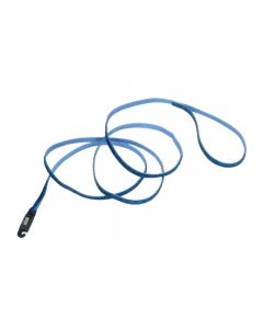Coastal Li'l Pals Dog Leash with Blue Glitter Overlay 3/8" X 6'