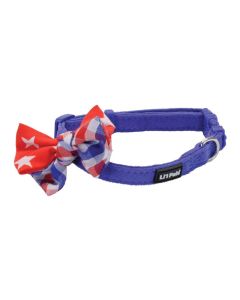 3/8" x 6-8" Blue w/ Bow Tie