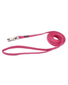 Coastal Li'l Pals Pink Microfiber Dog Leash 3/8" X 6'