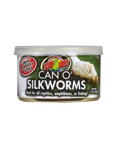 Zoo Med Can O' Silkworms 1.2 oz.