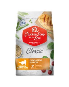 Chicken Soup for the Soul Classic Weight & Mature Care Chicken & Brown Rice Recipe 13.5 lbs