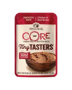 Wellness CORE Tiny Tasters Chicken & Beef Recipe Cat Food 1.75 oz
