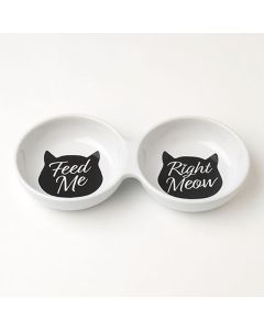 Petrageous Designs Meow Kitty Duo Diner