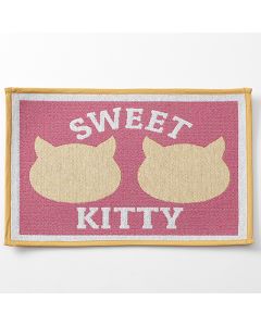Petrageous Designs Sweet Kitty Tapestry Mat 19 in x 13 in