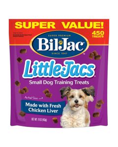 Bil-Jac Little-Jacs Liver Treats for Small Dogs 16 oz