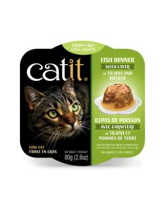 Catit Fish Dinner with Layer of Tilapia & Potato 2.8 oz