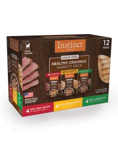 Instinct Healthy Cravings Variety Pack for Dogs 12 ct 3 oz