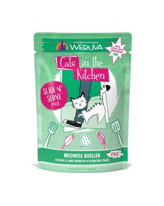 WERUVA Cats in the Kitchen Meowiss Bueller Chicken & Lamb Dinner Pate 3 oz