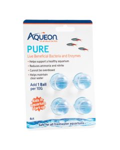 Aqueon PURE Bacteria Supplement 4 Pack